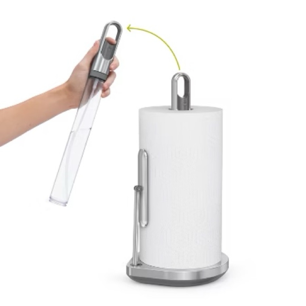 Simplehuman Paper Towel Pump Silver
